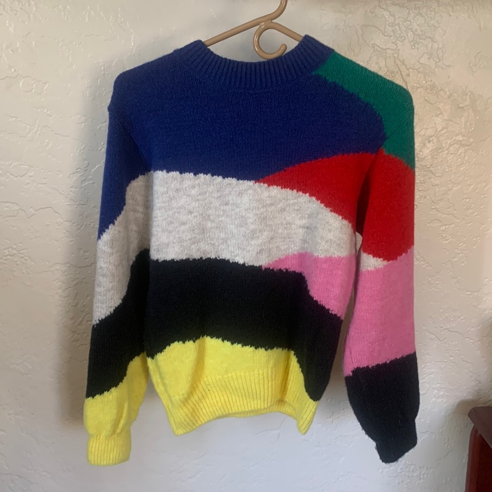 Lisa Says Gah multicolor sweater